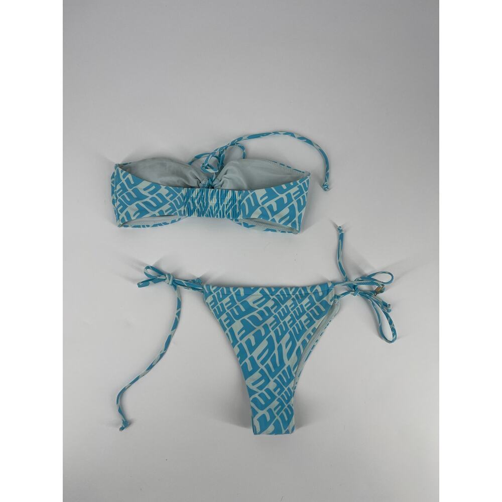 White Fox Blue Bikini (B17#9) - Picture 6 of 9